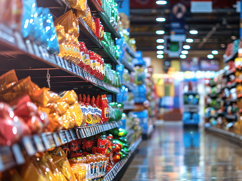 Supermarktregal