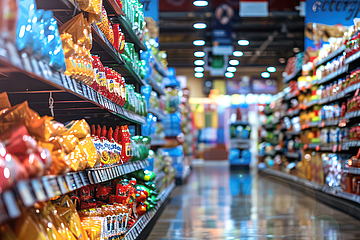 Supermarktregal