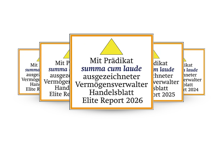 Elite Report Auszeichnung „Summa cum laude" für die DJE Kapital AG als Top-Vermögensverwalter