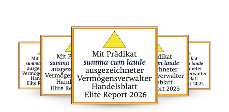 Elite Report Auszeichnung „Summa cum laude" für die DJE Kapital AG als Top-Vermögensverwalter