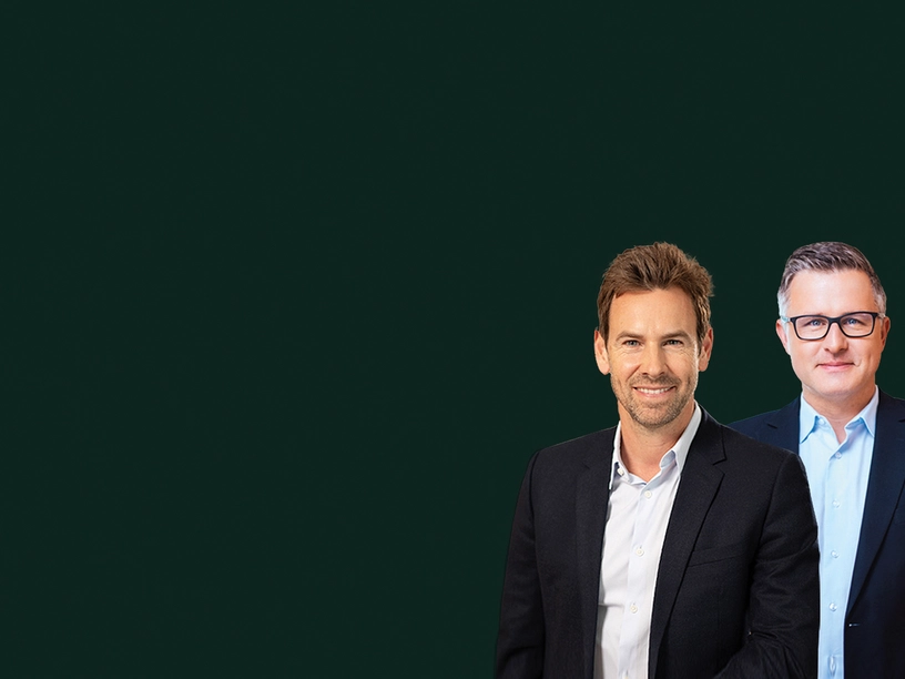 Dr. Jan Ehrhardt und Stefan Breintner