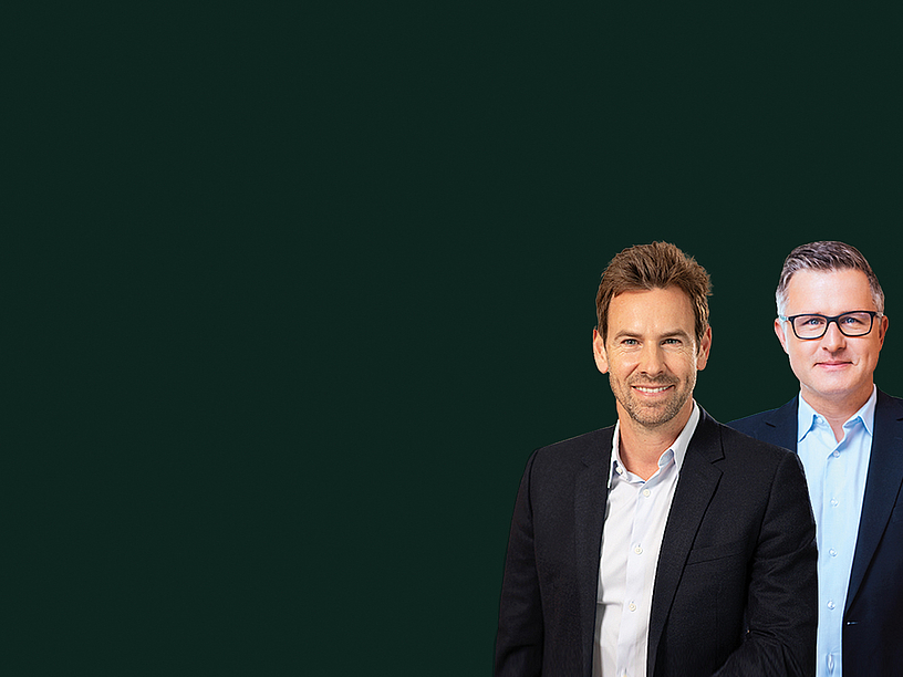 Dr. Jan Ehrhardt und Stefan Breintner