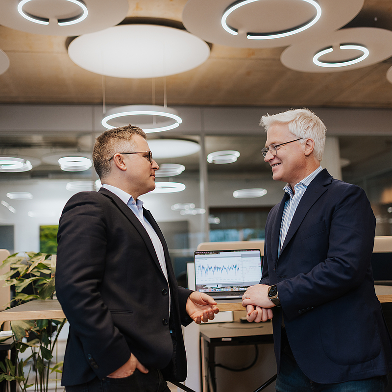 Stefan Breintner und Markus Koch
